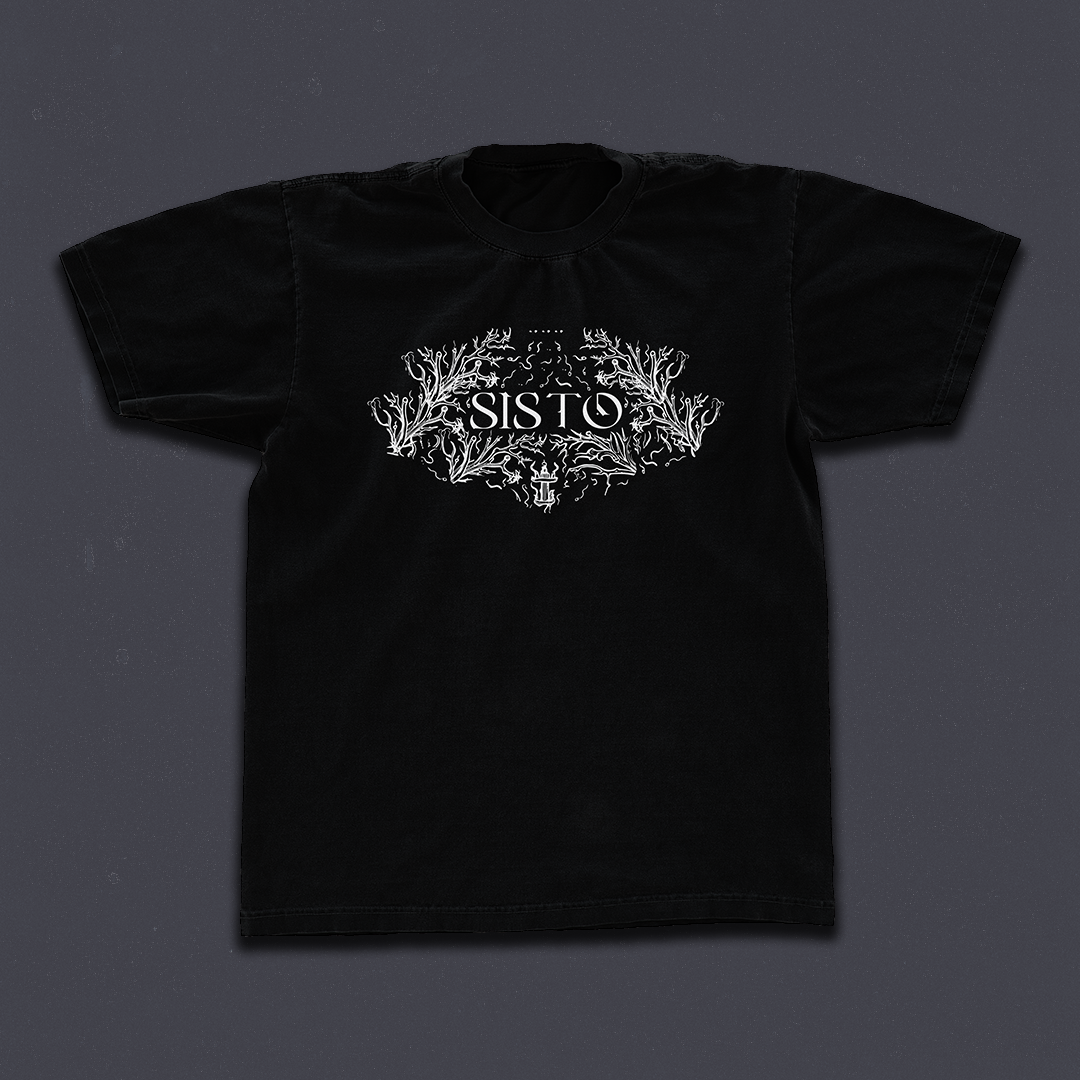 SISTO “Mortal Defiance” T-Shirt in Black